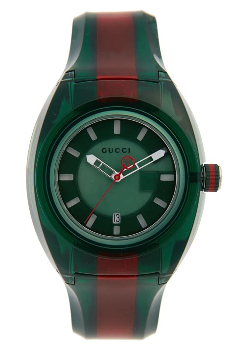 gucci men's swiss quartz watch 46mm|unisex Gucci watch.